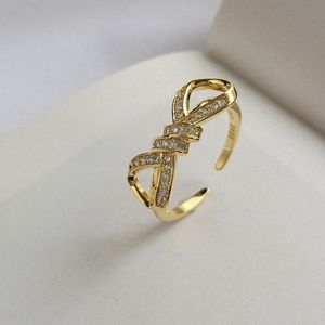 HH LUXE BOW ADJUSTABLE RING- STERLING SILVER